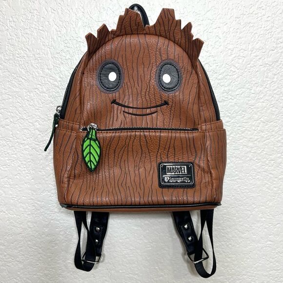 LOUNGEFLY X MARVEL GROOT MINI BACKPACK - Picture 1 of 13